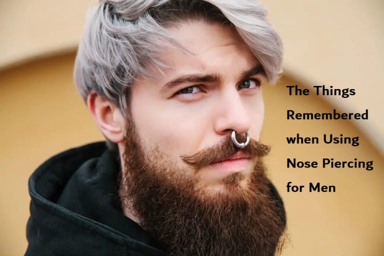 Nose Piercing for Men