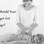 Teenager Get Massage