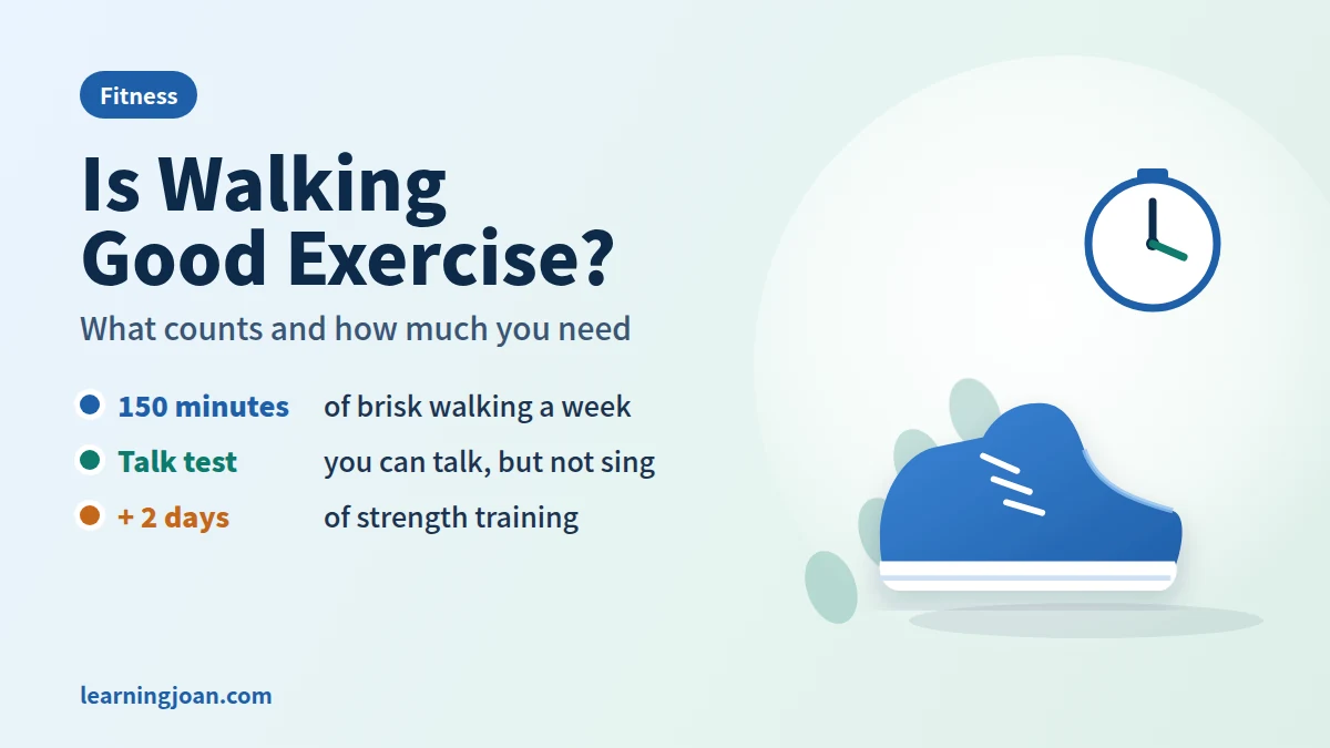 Is Walking Good Exercise? What Counts and How Much You Need
