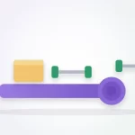 Can yoga build muscle illustration: a rolled yoga mat with a yoga block and a pair of light dumbbells